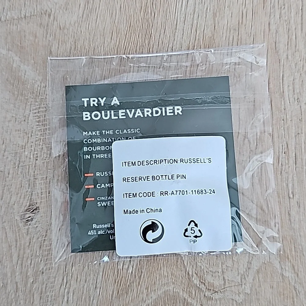NWOT Russell's Reserve Pin